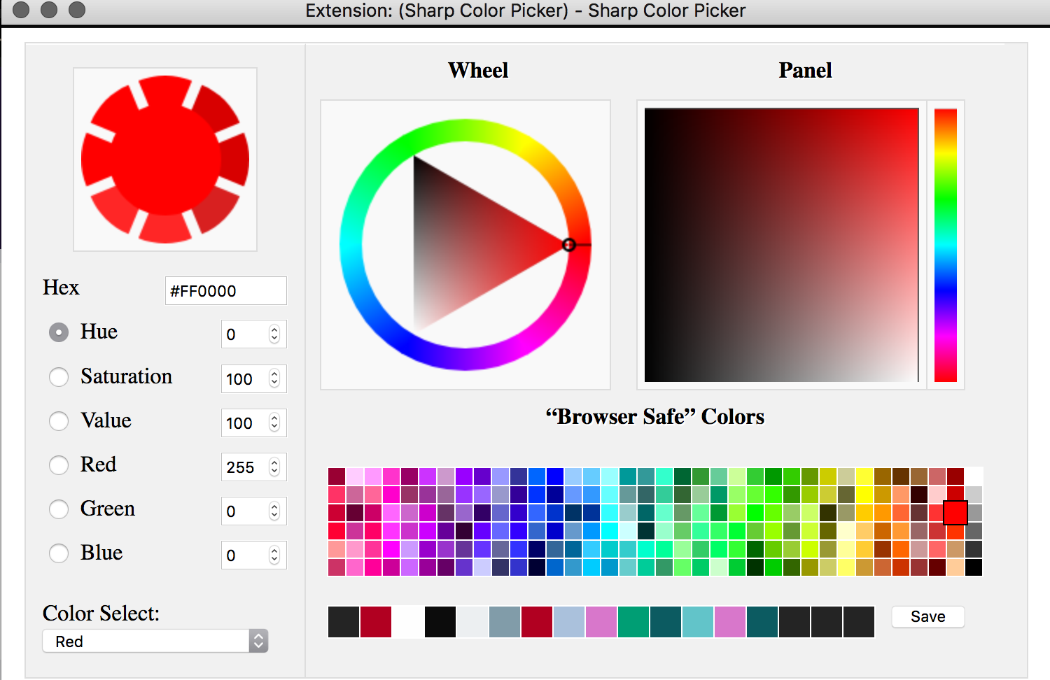 color picker procreate