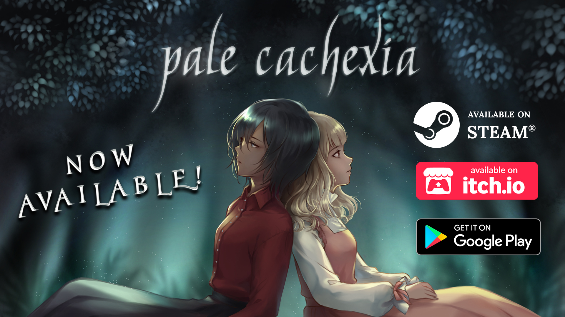 Pale Cachexia now available on Steam, Itch.io, and Google Play